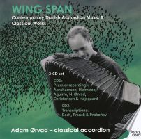 Bach J.S / Holmbroe m.fl.: Wing Span - Classical Accordion (2 CD)
